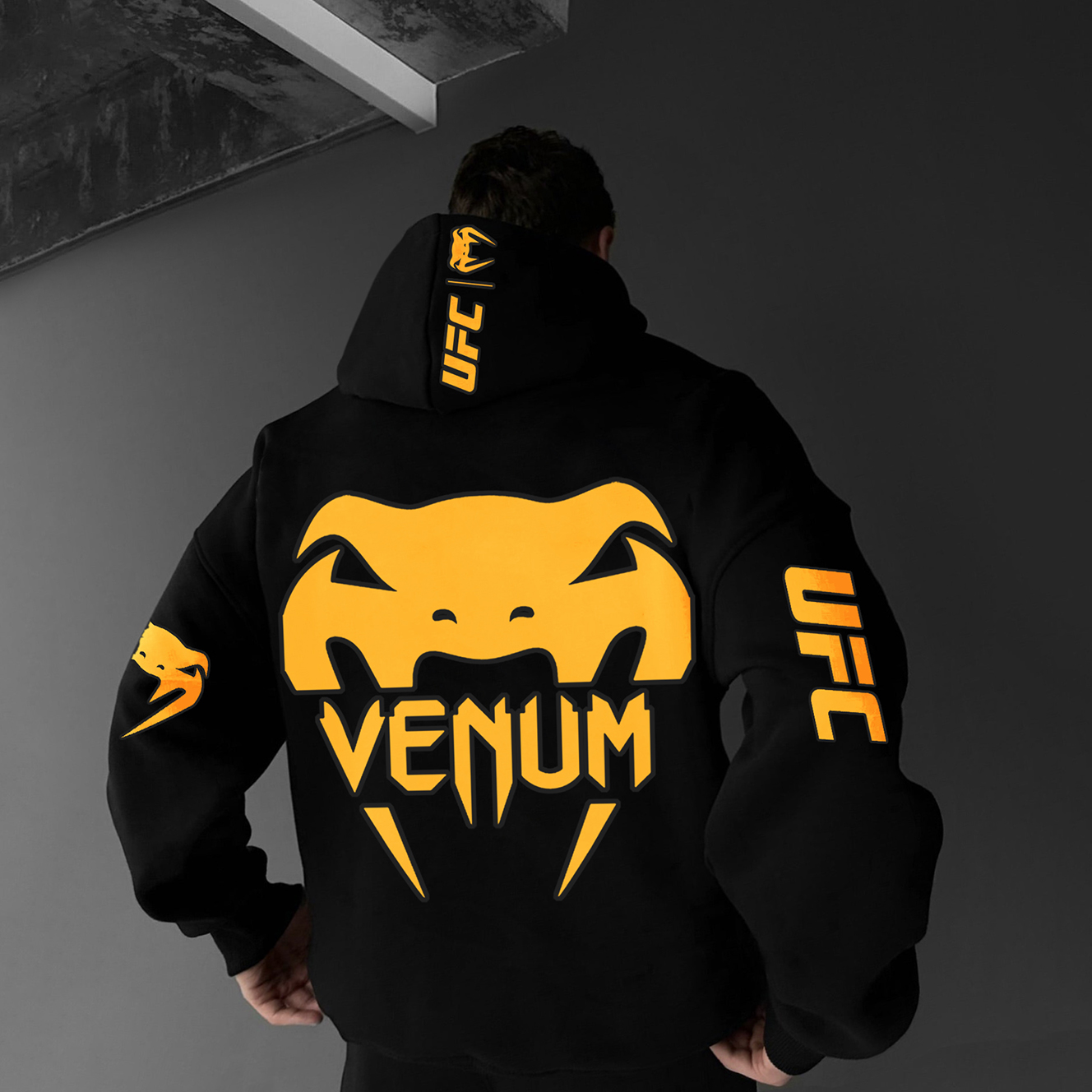 Large Size Loose Comfortable Breathable Hooded Sweatshirt Fitness Sports Extreme Fighting Sweatshirt / TECHWEAR CLUB / Techwear