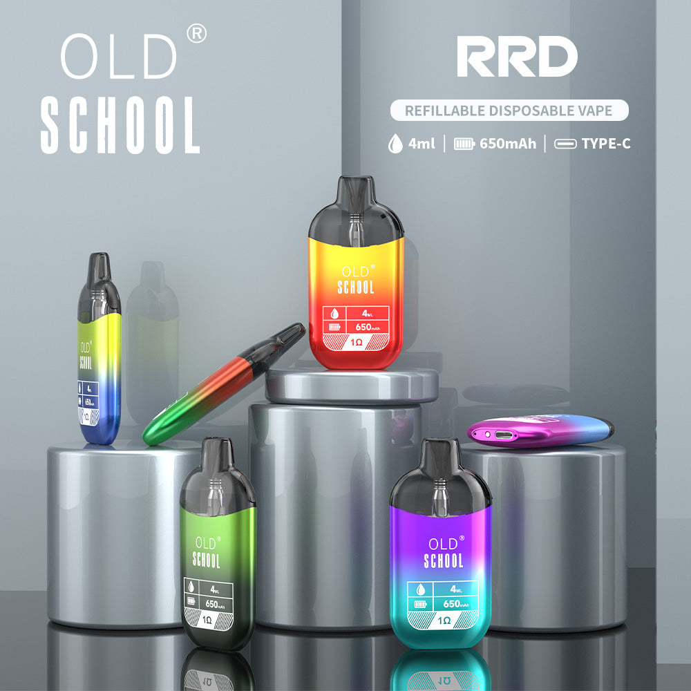 OLD School RRD 4ml Refillable Vape Wholesale OLD SCHOOL OPVape
