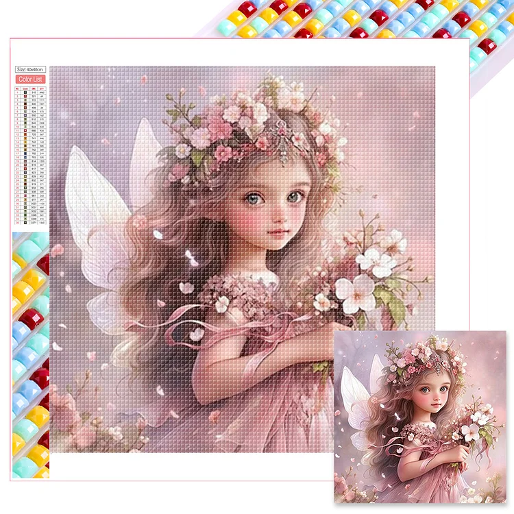 Elf 40*40CM (Canvas) Full Square Drill Diamond Painting gbfke