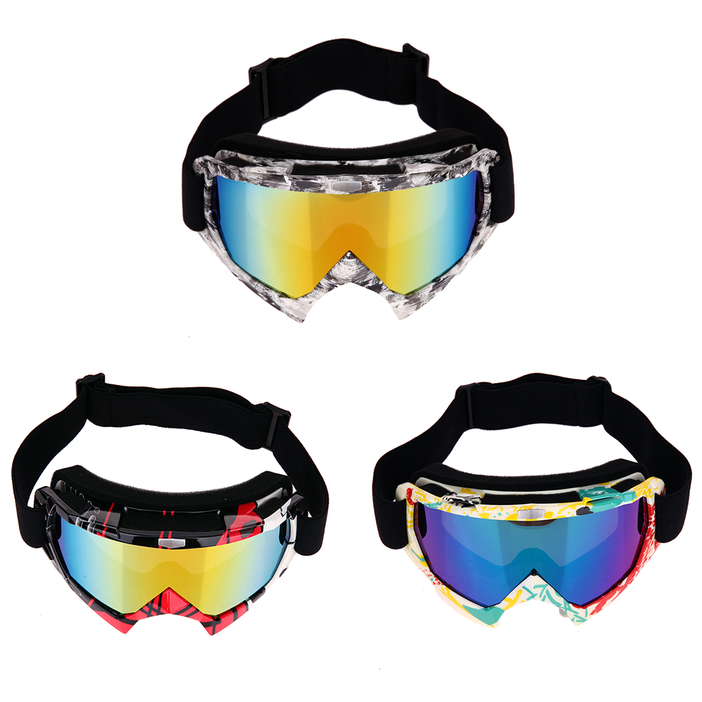 

Professional Motocross Goggles Dirt Bike ATV Motorcycle Ski Glasses, 黑白, 501 Original