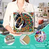 Diamond Painting-DIY Special Shaped Drill Horse with Frame(29x29cm)