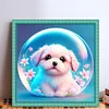 >SALE<Full Embroidery Eco-cotton Thread 11CT Printed Zodiac Dog Cross Stitch 40x40cm