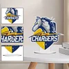 Diamond Painting Acrylic Los Angeles Chargers Diamond Painting Tabletop Ornaments Kit Decor