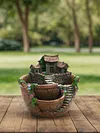 Succulent Pot Bonsai Container Decorative Flower Planter Pot for Micro Landscape