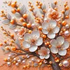 Flower - Round AB Drills Diamond Painting(45x45cm)
