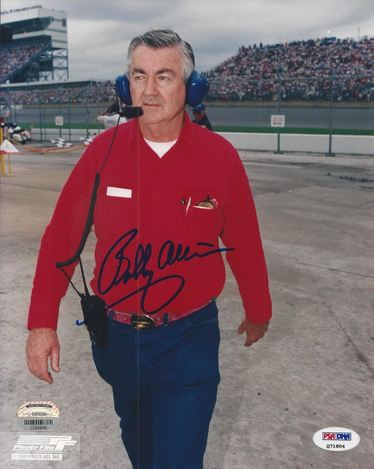 Bobby Allison Signed Nascar 8x10 Photo Poster painting PSA/DNA # Q71804