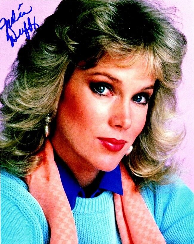 JULIA DUFFY In-person Signed Photo Poster painting - NEWHART