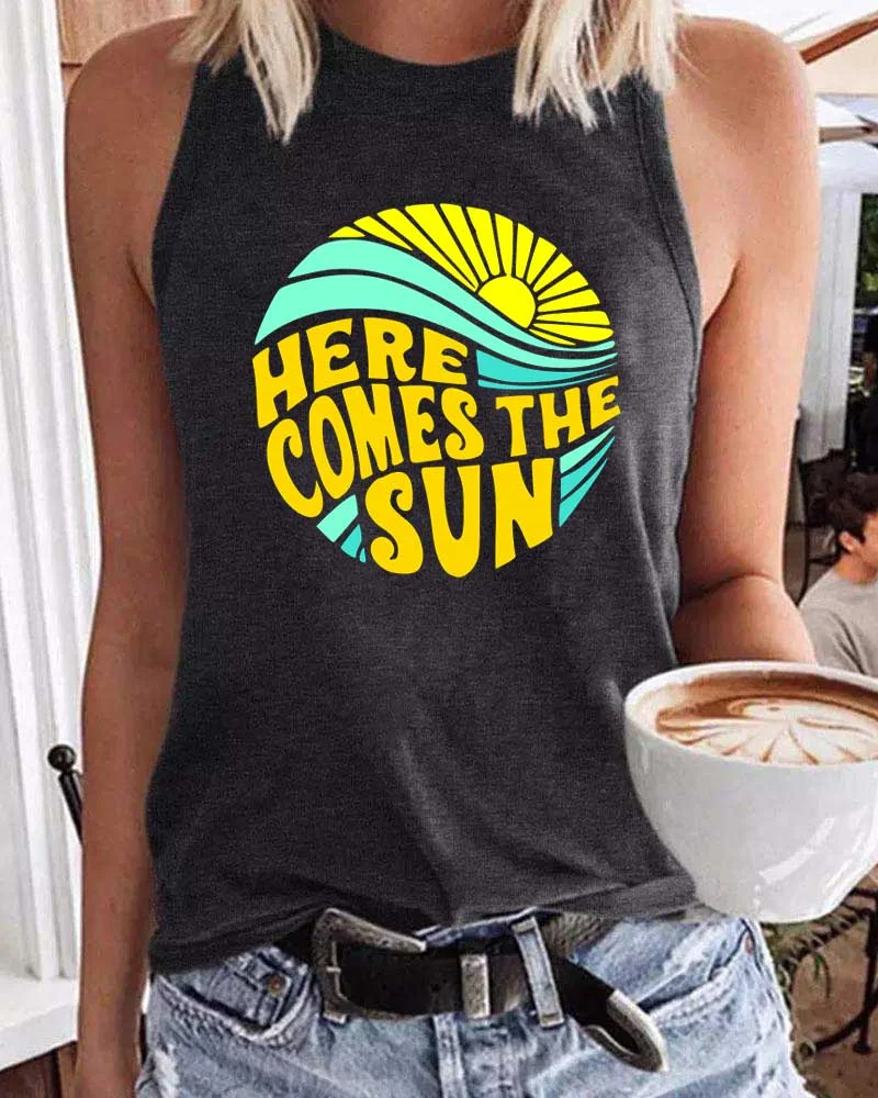 Here Comes the Sun Tank Top