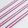 (US Local)4Pcs Watercolor Paint Brushes Long Handle Brushes for Artist Students (Pink)