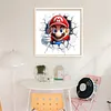 Winter Mario-11CT Stamped Cross Stitch 40*40cm/15.75*15.75in tapestrymarket