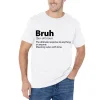 Bruh Definition Printed Men's Short Sleeves T-Shirt