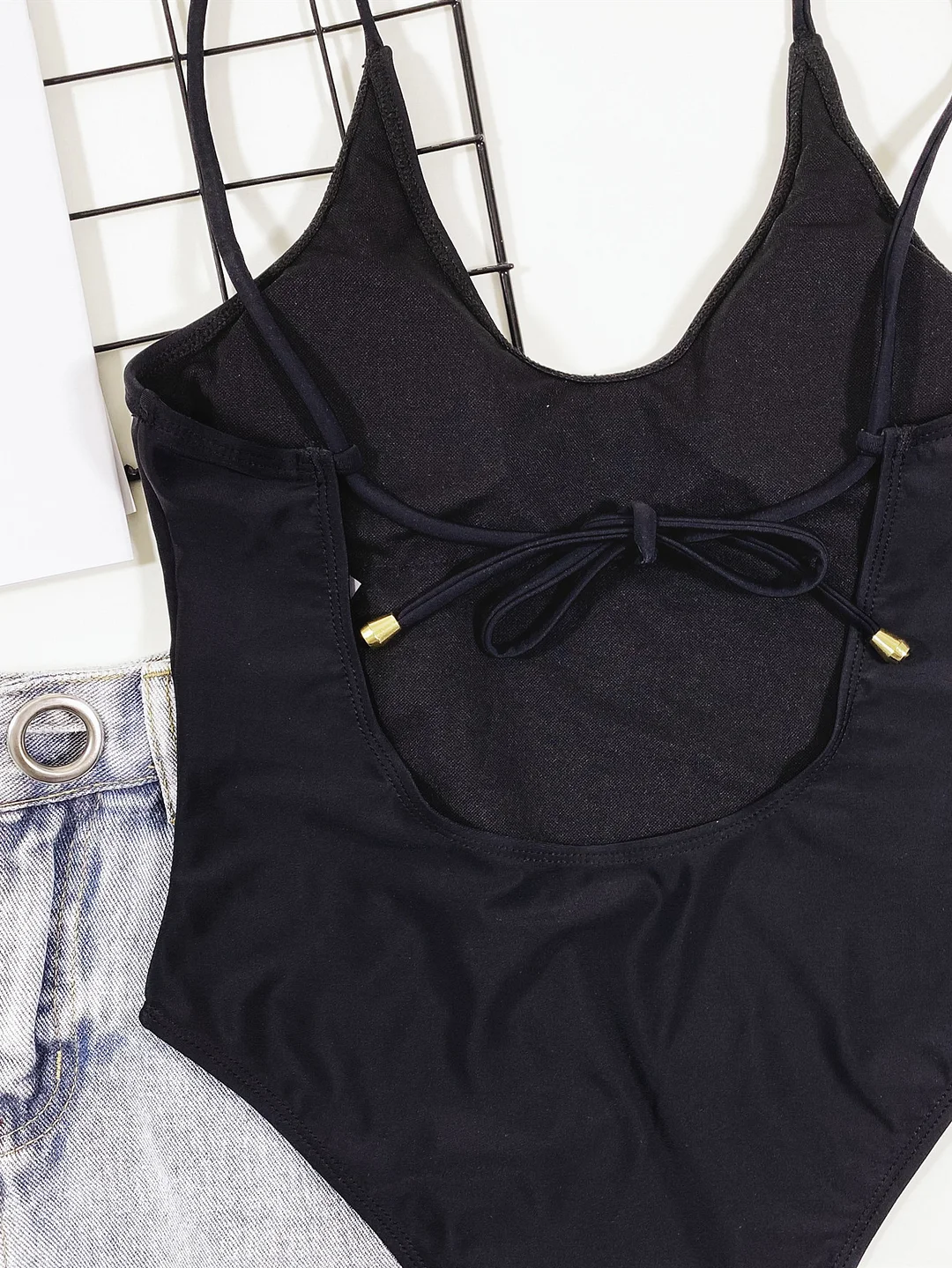 Toloer Toloer Single Swimsuit 2023 Outer Single Bikini Solid Color Ladies One Piece B534Q-Outfit Ideas