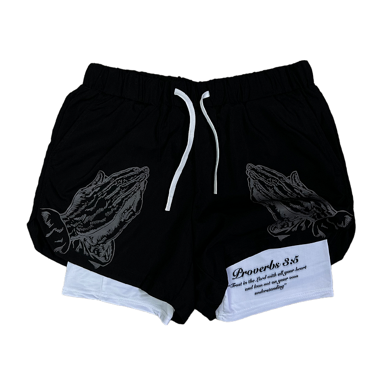 Praying Hands Performance Shorts
