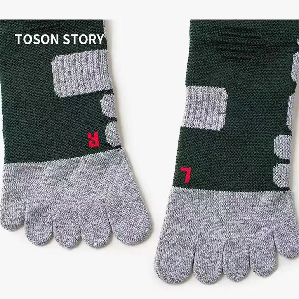 Five-Finger Sports Socks For Enhanced Performance And Comfort