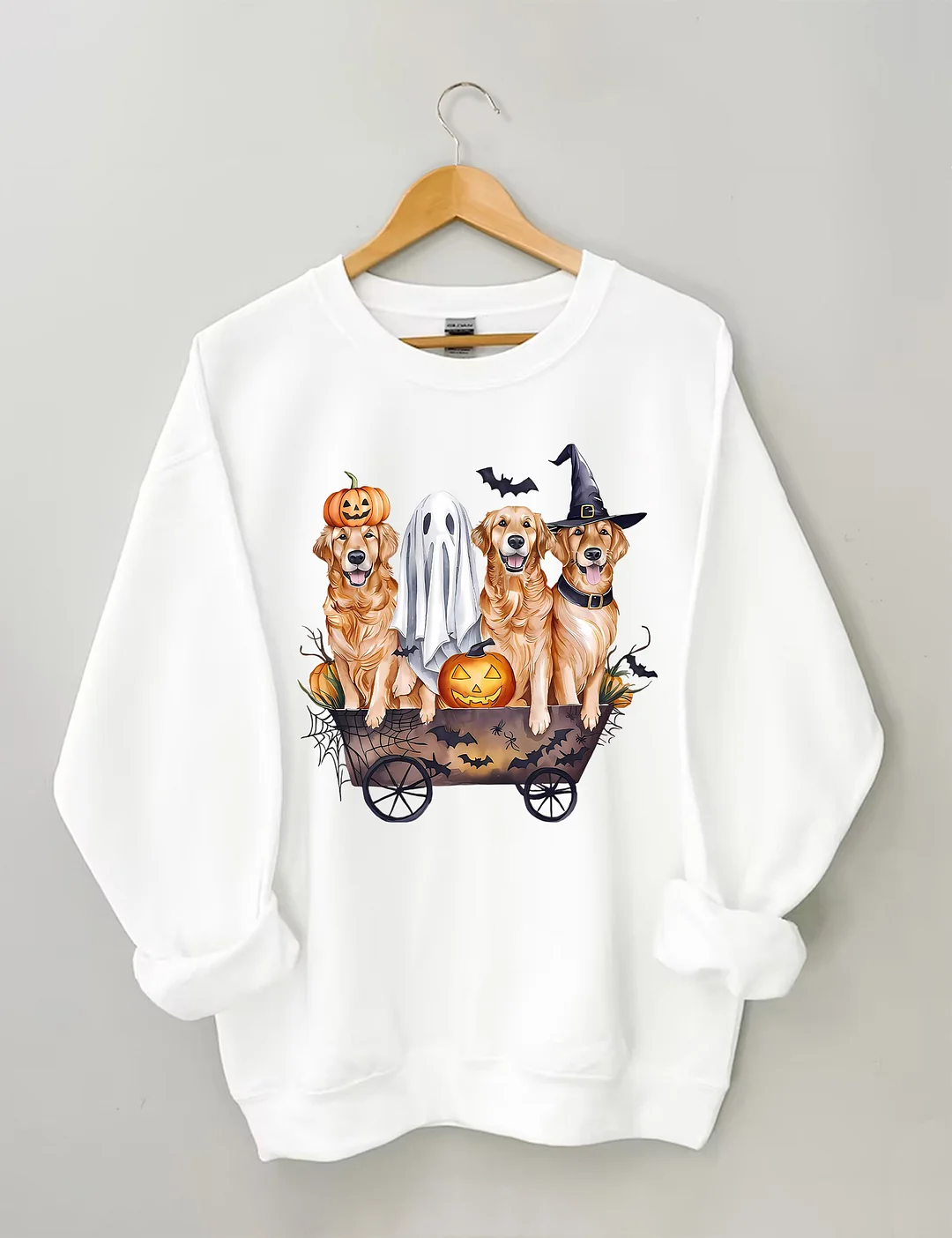 Golden Retriever Halloween Sweatshirt