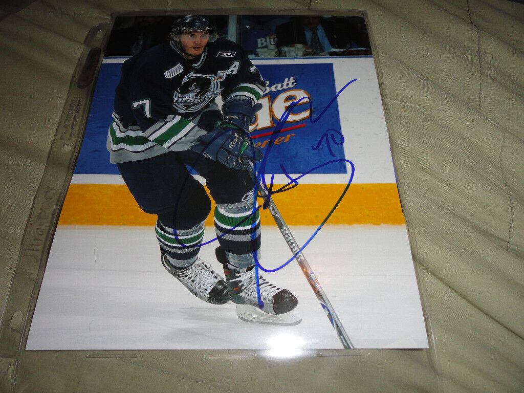 Plymouth Whalers Jared Boll Autographed Signed 8x10 Photo Poster painting COA