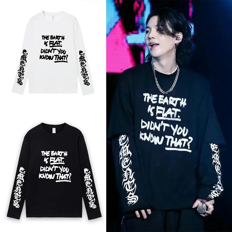 BTS Yet To Come Concert in Busan Suga Long Sleeve Shirt