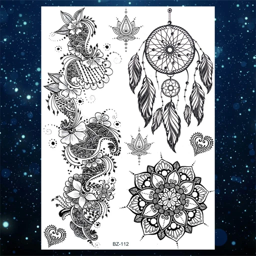 Sdrawing Gangster Skeleton Vampire Halloween Temporary Tattoos For Women Realistic Punk Girls Skull Fake Tattoo Sticker Arm Tatoos