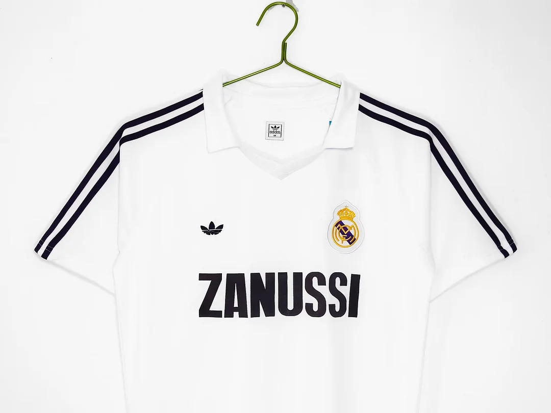 Retro 1984-1985 Real Madrid Home Football Shirt