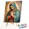 Our Lady-Paint by Numbers Acrylic Painting 40*50CM