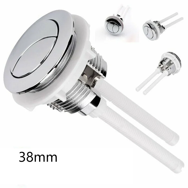 Dual Flush Toilet Tank Button Round shape Toilet Push Buttons | 168DEAL