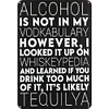 Alcohol - Vintage Metal Signs - 20*30cm/30*40cm - Warning