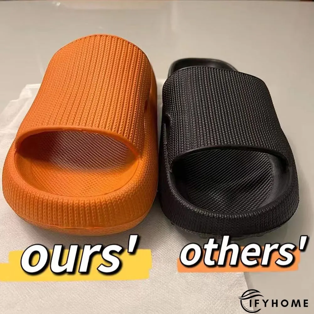 Thick Platform Bathroom Home Slippers Women Fashion Soft Sole EVA Indoor Slides Woman | IFYHOME