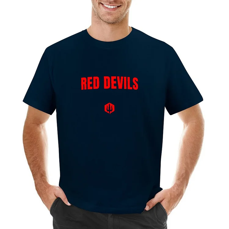 Red Devils Men's Soccer Culture Tee