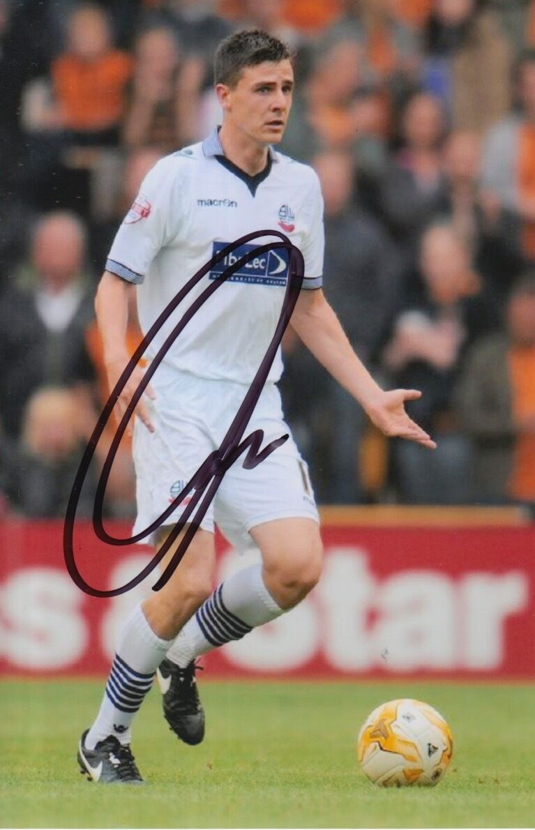 BOLTON WANDERERS HAND SIGNED OWEN GARVAN 6X4 Photo Poster painting 1.