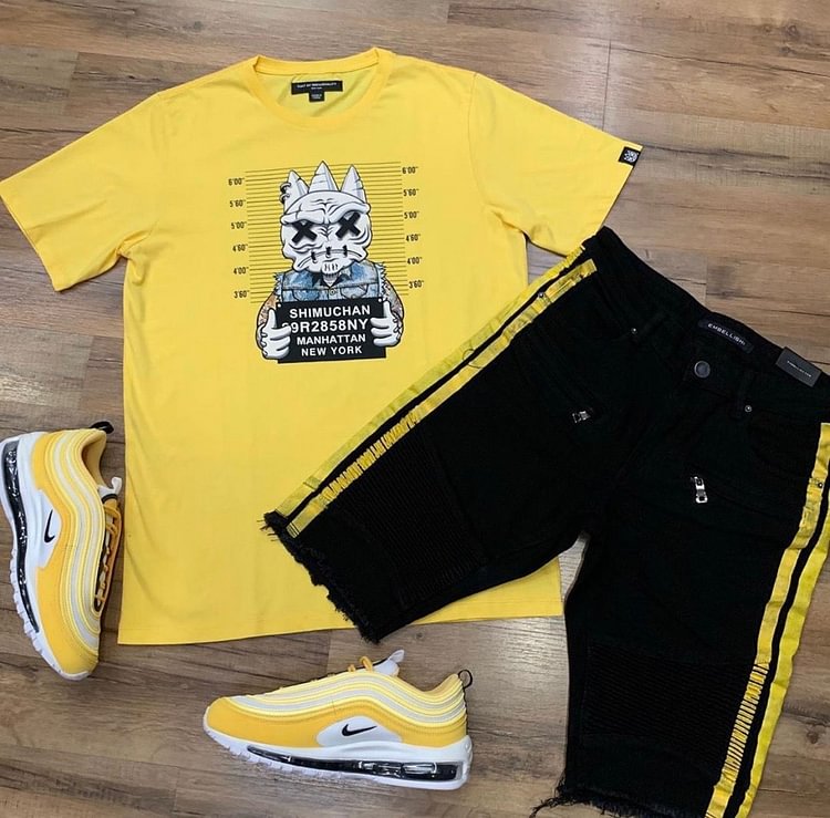 New Arrival Fashion Men's Print T-shirt b94a