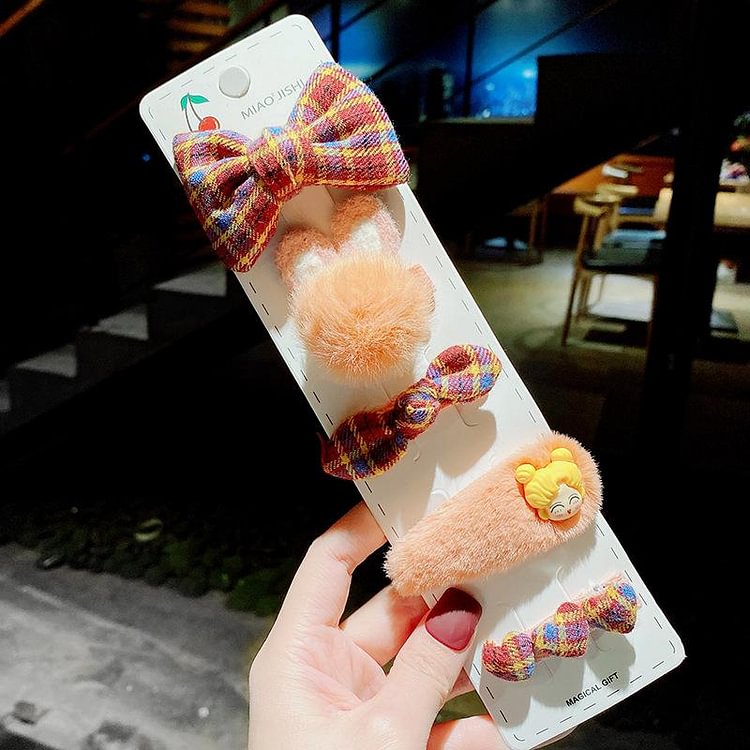 Korean Style Hair Clip Set