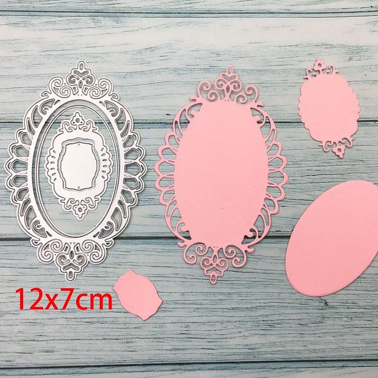 metal cutting dies cut die mold Lace flower frame Scrapbook paper craft knife mould blade punch stencils dies