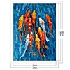 Full Embroidery Koi Fish DIY Cross Stitch Kits Stamped 11CT Needlework Sets