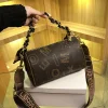 Novo estilo bolsa de cilindro impressão bolsa de moda