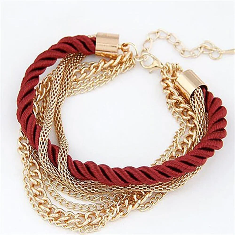 Multi-layer Rope Chain Bracelet