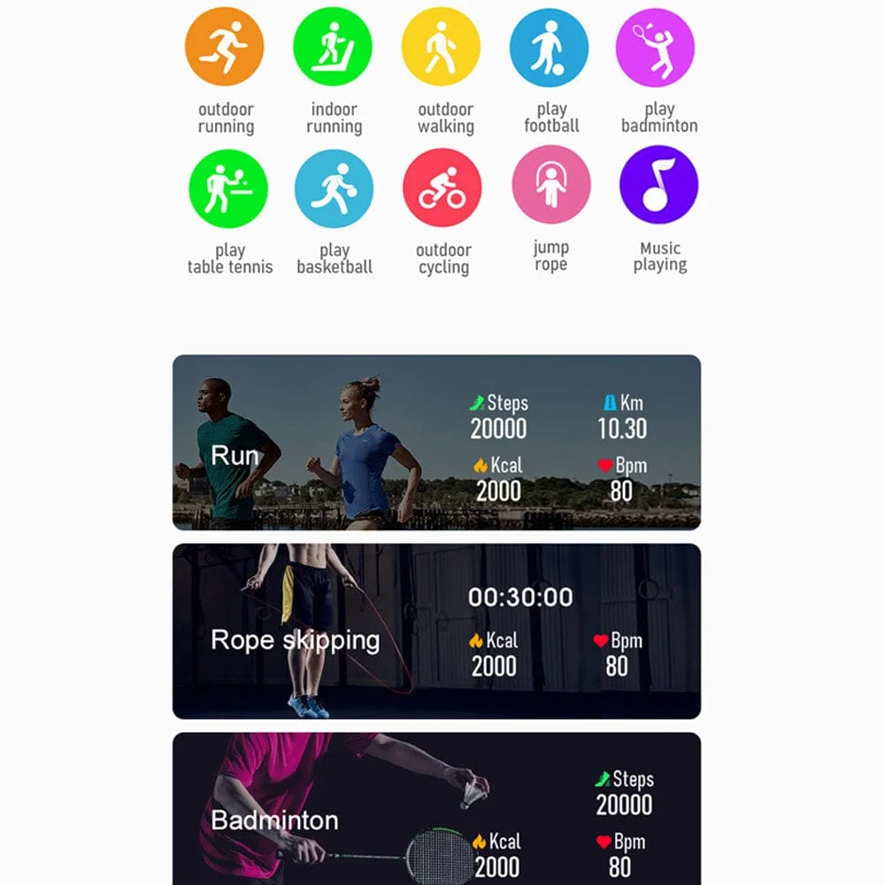 BCY9Pro Blood Sugar Blood Pressure Heart Rate Blood Oxygen Monitoring Bluetooth Talk Play Music Health Waterproof Smartwatch – Hot Sale 50% Off