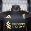 Liverpool 2025-2026 Player Version Third Black Shirt