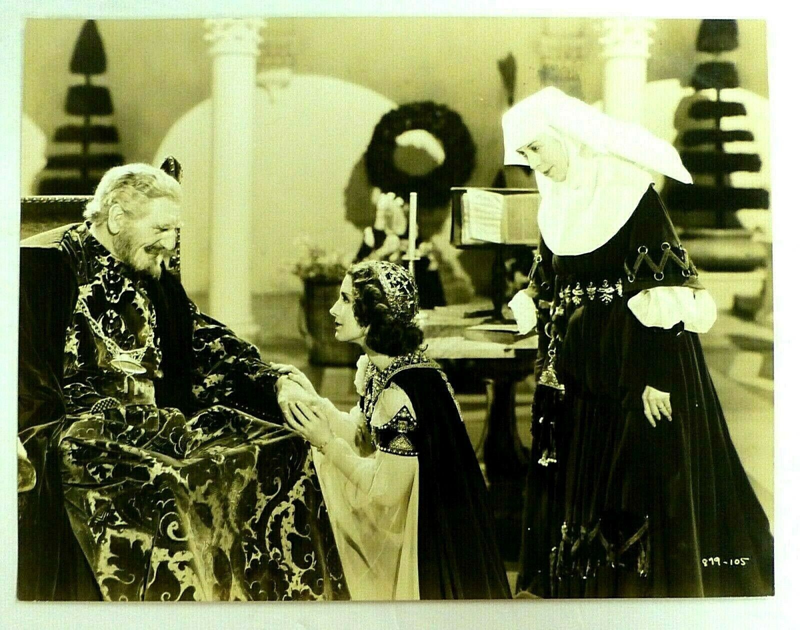 C.AUBREY SMITH & NORMA SHEARER Romeo & Juliet 8X10 Publicity Photo Poster painting 1936 DT 340