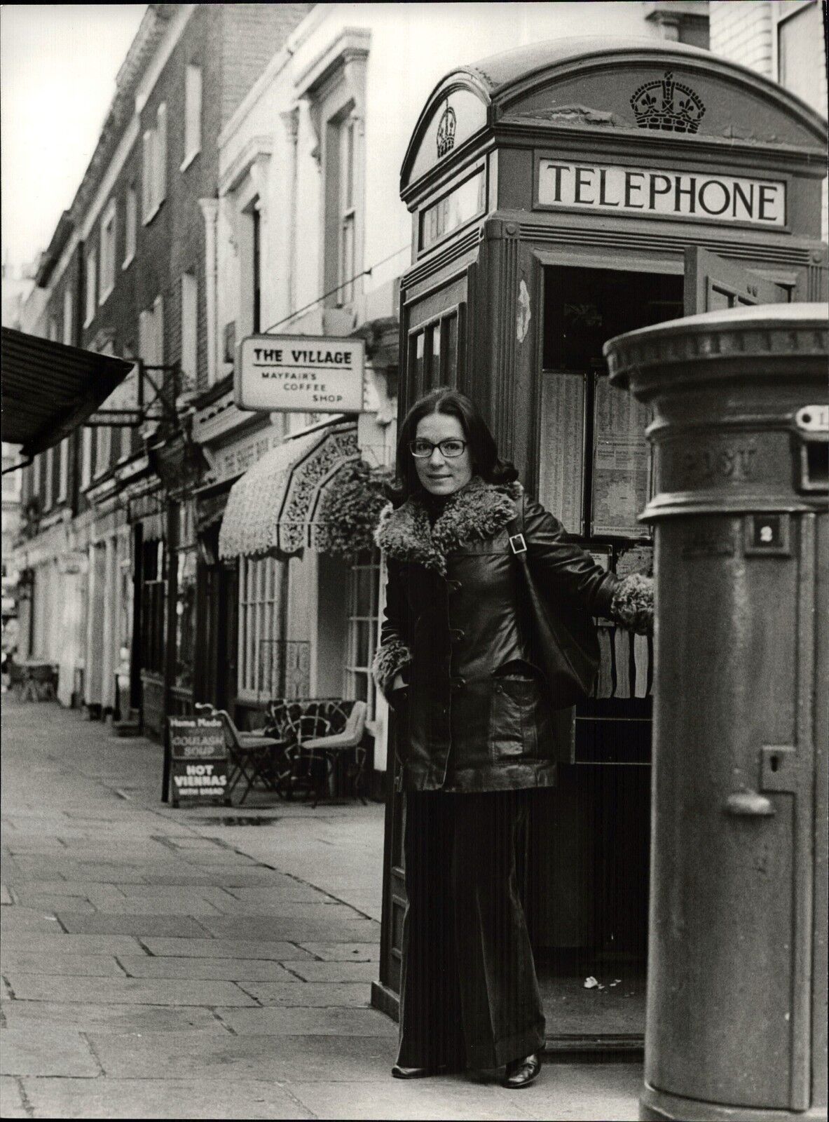 Nana Mouskouri - London - Vintage Press Photo Poster painting Norbert Unfried (U-1033