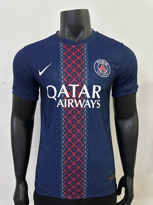 25-26 Paris Home Player Version Football Jersey &ndash; 1:1 Thai Quality