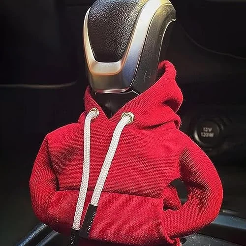 Set 2 PCS Hoodie Car Gear Shift Cover