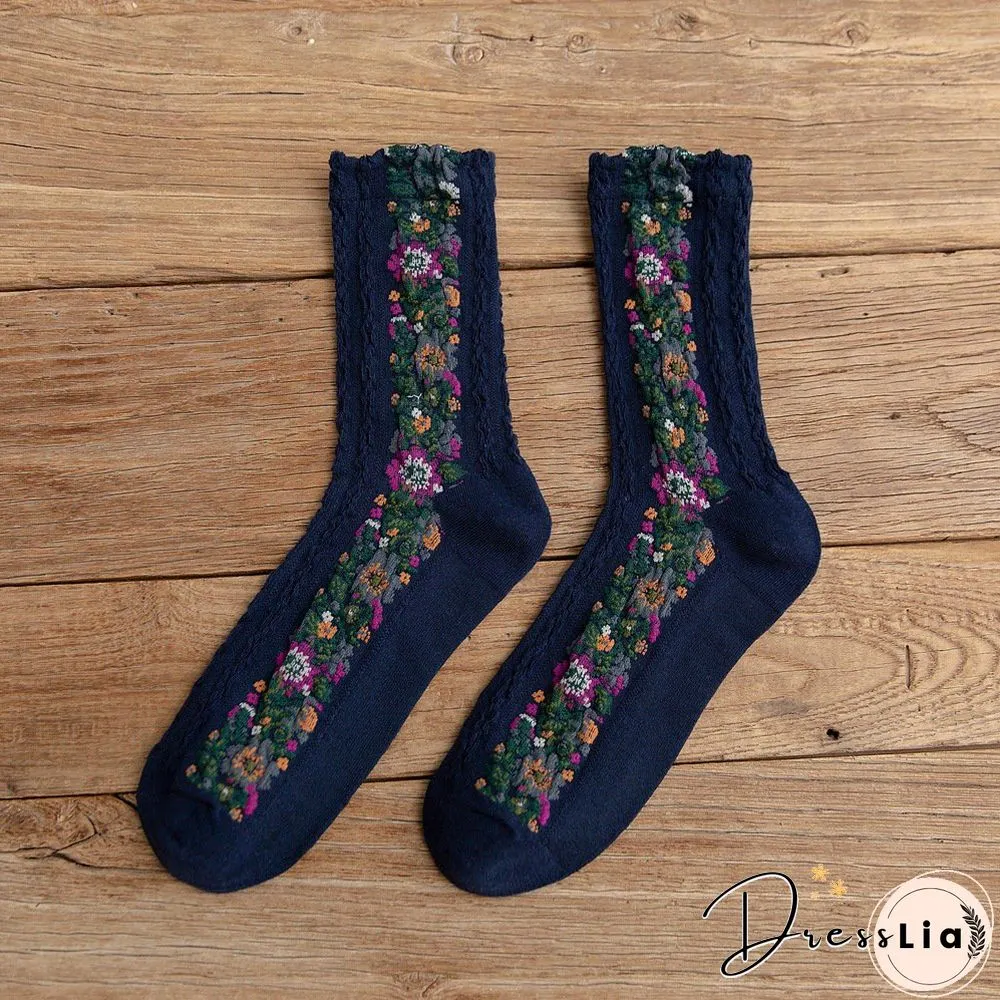 Breathable Sweet Cotton Women Socks