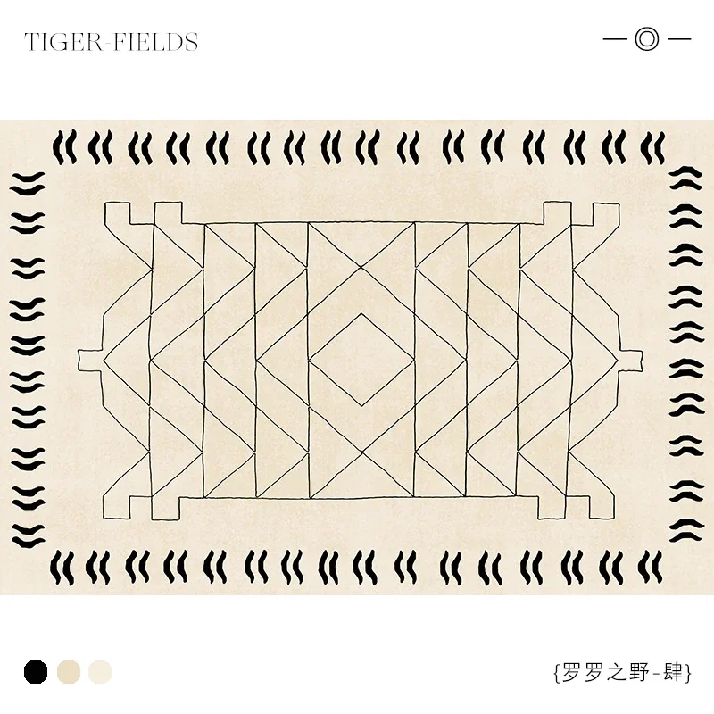 Athvotar Light Luxury Living Room Decoration Carpet Thickened Rugs for Bedroom Fluffy Soft Lounge Rug Home Large Area Floor Mat