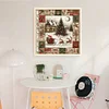 (Counted/Stamped)Santa Claus On The Road-11CT Cross Stitch 40*40cm/15.75*15.75in