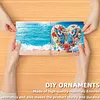 6pcs Diamond Painting Dream Series Greeting Card Kits with Envelopes for Family Friend Gifts