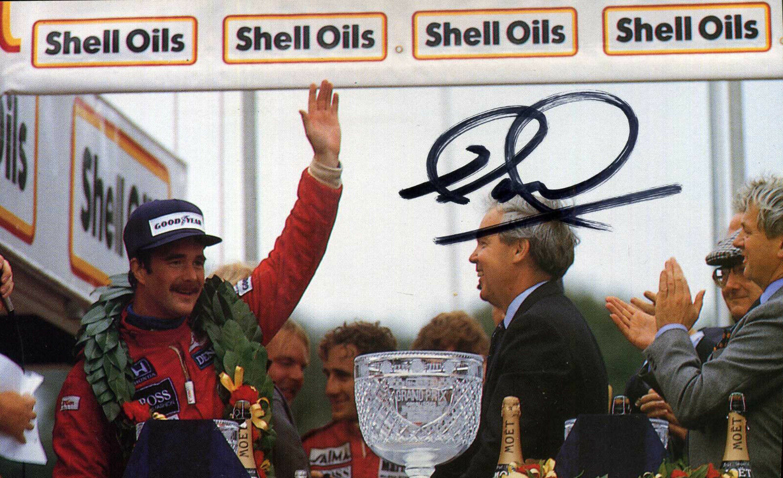 NIGEL MANSELL Signed Photo Poster paintinggraph - Motor Sport / Racing Formula 1 - Preprint