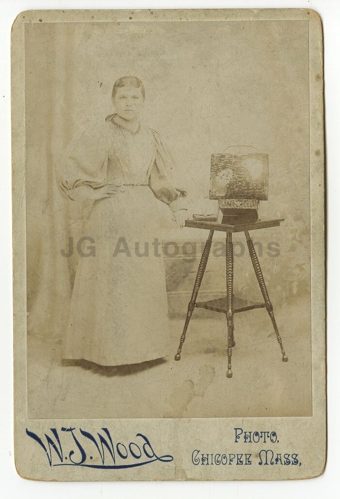 19th Century Fashion - 19th Century Cabinet Card Photo Poster paintinggraph - Chicopee, MA