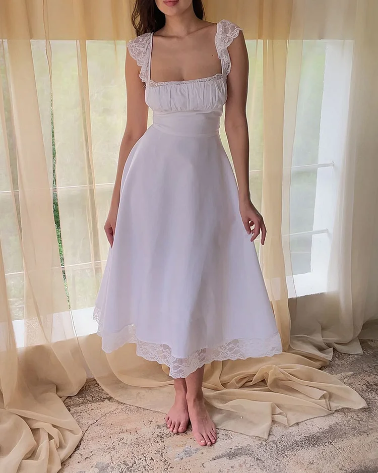 Elegant Sexy Lace Sling Dress