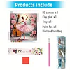 Diamond Painting-DIY Crystal Rhinestone Ballerina Girl(Box Packaging)