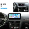 Ugode AUDI Q5 2010-2016 year Apple CarPlay Android Auto Display Monitor Upgrade Autoradio Stereo 